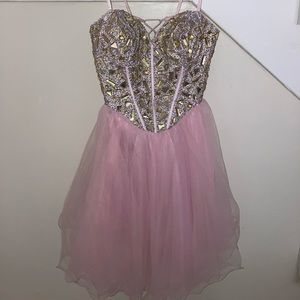 Ballet Inspired, Pink, Diamond Dress